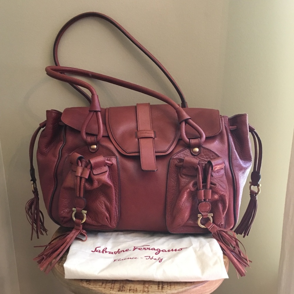 Salvatore Ferragamo Leather Fridge Purse (NEW)